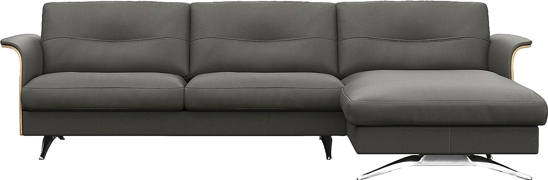 FLEXLUX Ecksofa »Glow, super bequem durch hochwertigem Sitzaufbau mit Feder günstig online kaufen