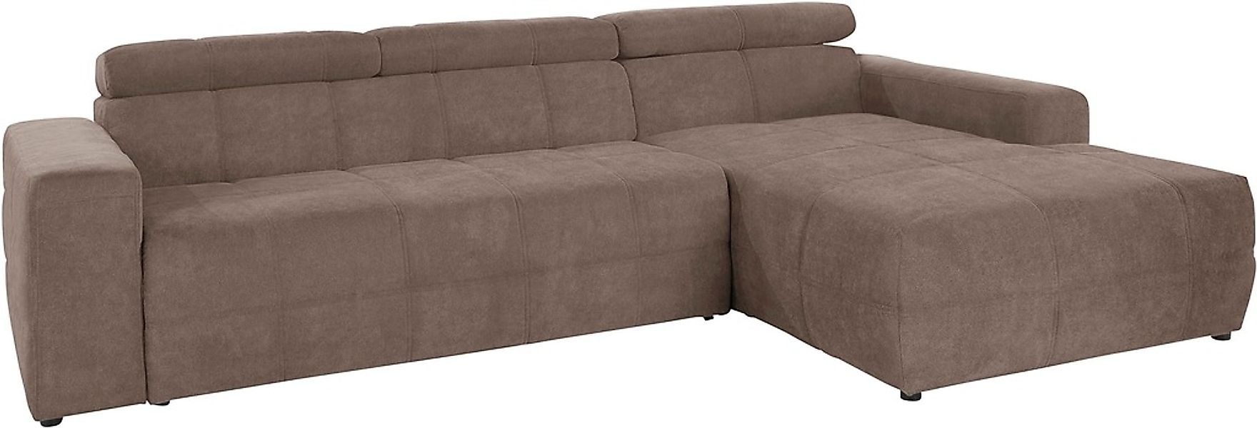 DOMO collection Ecksofa "Brandon B/T/H: 289/177/80 cm, whlw. mit Sitztiefen günstig online kaufen