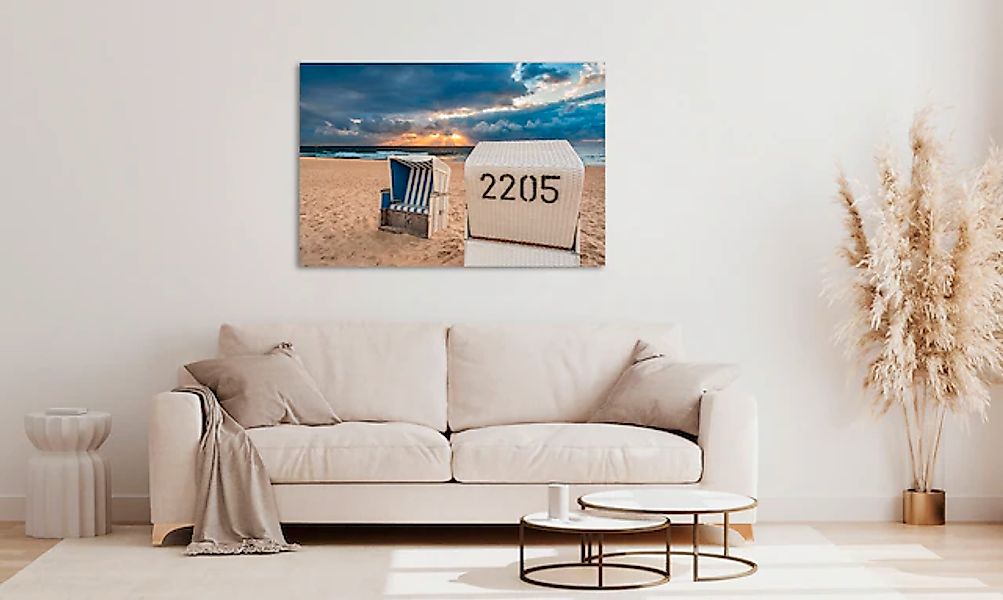 queence Acrylglasbild »Efrem« Himmel   Meer   Meer Bilder   Spa   Spa Bilde günstig online kaufen