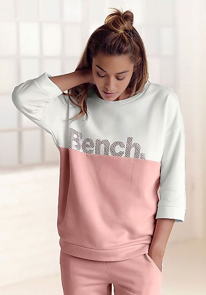 Bench. Sweatshirt, im Colorblocking Design, Loungewear, Loungeanzug günstig online kaufen