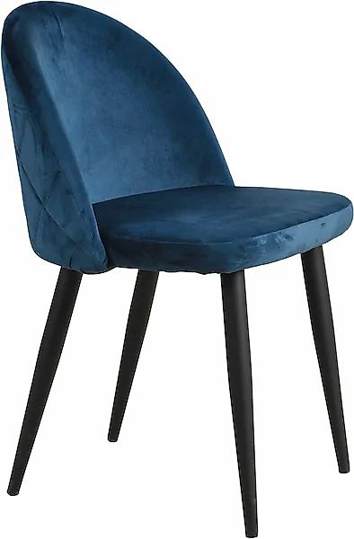 SIT Polsterstuhl »Sit&Chairs«, (Set), 2 St., Samtvelours, mit weichem Samtv günstig online kaufen