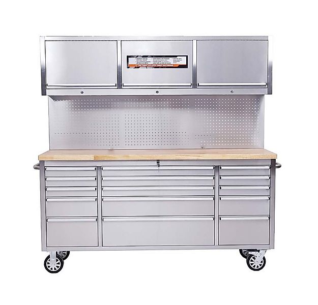 ONDIS24 Werkstattwagen Werkstatt-Set fahrbare Werkbank mit Lochwand und Wer günstig online kaufen