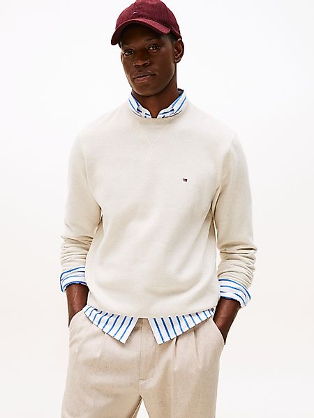 Tommy Hilfiger Sweatshirt "ESS SEASONAL FLEECE CREWNECK mit Rundhals und St günstig online kaufen