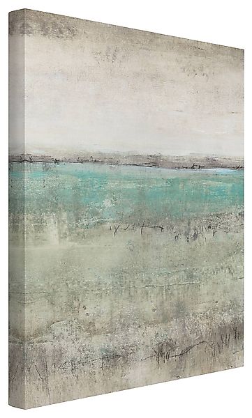Bilderdepot24 Leinwandbild Abstrakt Modern Strand Horizont günstig online kaufen
