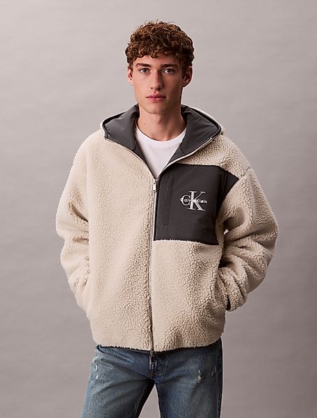 Calvin Klein Jeans Plüschjacke SHERPA FUNNEL günstig online kaufen