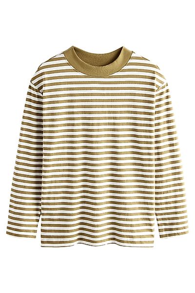 Next Langarmshirt Top aus 100 % Baumwolle günstig online kaufen