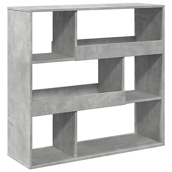 vidaXL Bücherregal/Raumteiler Betongrau 100x33x94,5 cm 854439 günstig online kaufen