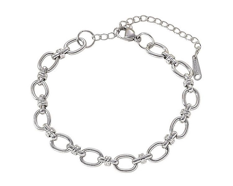 KARMA Armband Damen Edelstahl Gliederarmband Gold oder Silber (Edelstahlarm günstig online kaufen