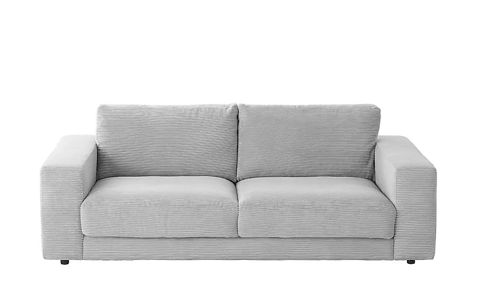 Jette Home Cordsofa  Sila ¦ grau ¦ Maße (cm): B: 230 H: 85 T: 127.0 Polster günstig online kaufen