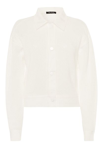 TUZZI Strickjacke mit modischer Netzstruktur günstig online kaufen