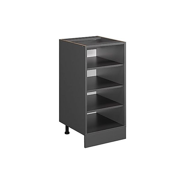 Vicco Küchenregal R-Line Anthrazit/Anthrazit 40 cm ohne Arbeitsplatte günstig online kaufen