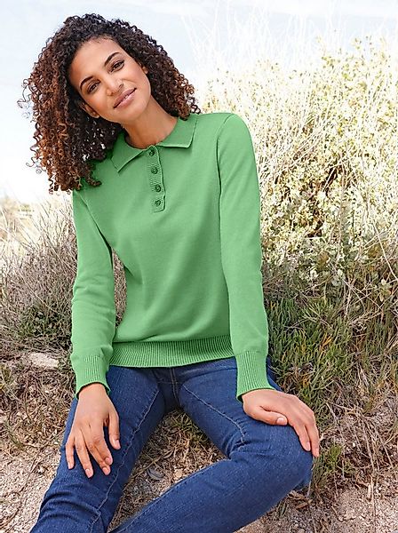 Witt Strickpullover Polopullover . günstig online kaufen