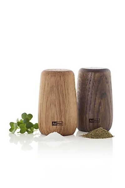 Yoko Pfeffer- & Salzstreuer Set – Naturholz Eiche geölt, für Salz, Pfeffer günstig online kaufen
