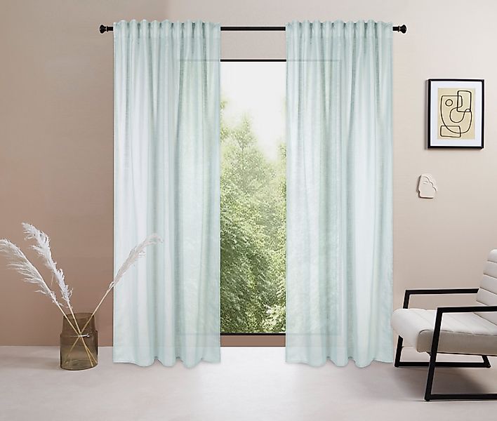 LeGer Home by Lena Gercke Gardine "Marusha" Multifunktionsband 1 Stk. tlg. günstig online kaufen