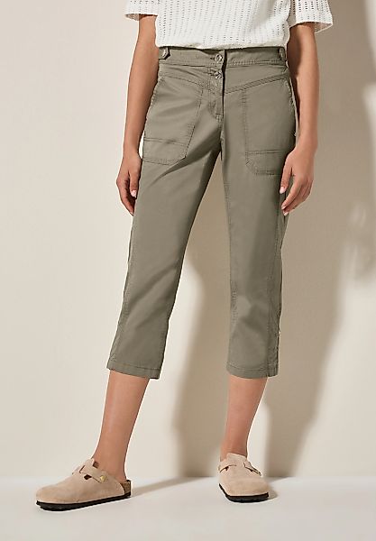 Cecil Caprihose "Style New York", mit Knopfdetails am Bund günstig online kaufen