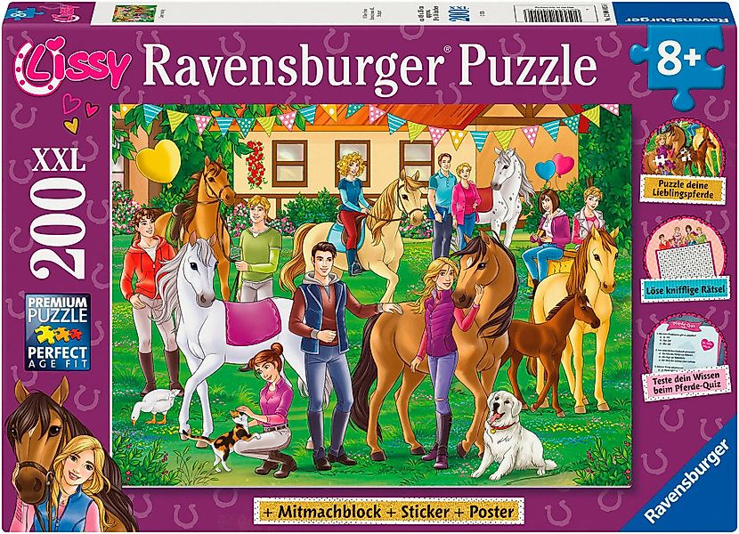 Ravensburger Puzzle Lissy Activity, 200 Puzzleteile, günstig online kaufen