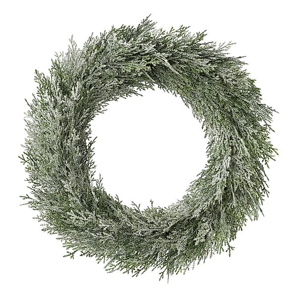 Kunstkranz Zedern-Kranz, Creativ green, mit Frost-Optik günstig online kaufen