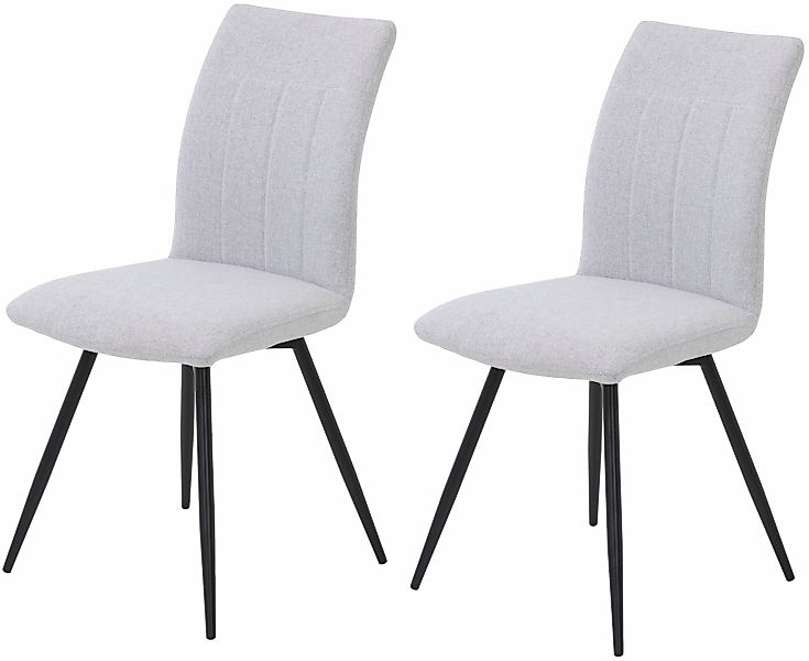 HELA Drehstuhl "Vierfußstuhl RIO", (Set), 2 St., Webstoff, Esszimmerstuhl, günstig online kaufen