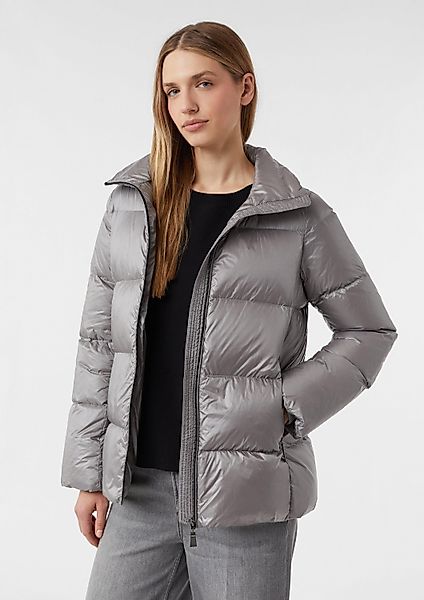 comma Winterjacke Outdoor-Jacke Schimmernde Daunenjacke mit günstig online kaufen