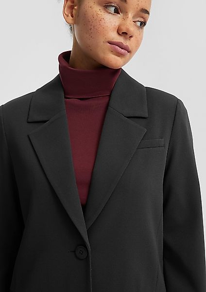 QS Jackenblazer Blazer mit Reverskragen aus günstig online kaufen