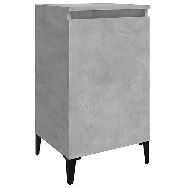 vidaXL Nachttisch Nachttisch Betongrau 40x35x70 cm günstig online kaufen