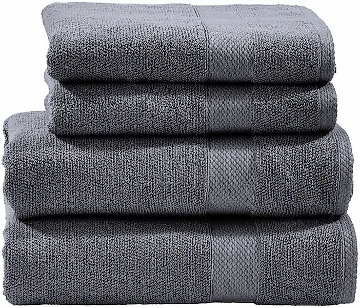 done.® Handtuch Set »Deluxe«, (Set, 4 St., 2 Handtücher (50x100 cm)-2 Dusch günstig online kaufen