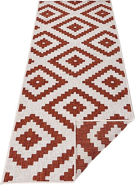 NORTHRUGS Teppich Malta Wendeteppich, rechteckig, Höhe: günstig online kaufen