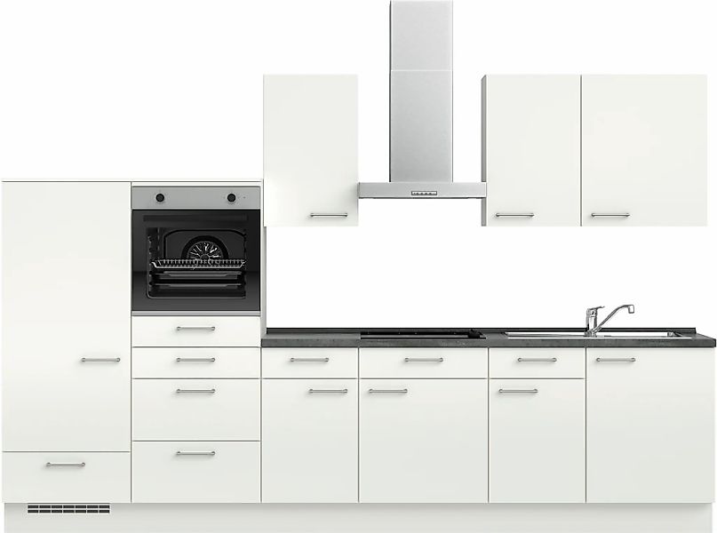 nobilia Küchenzeile ""Laser I", Ausrichtung wählbar, Breite 330 cm", vormon günstig online kaufen