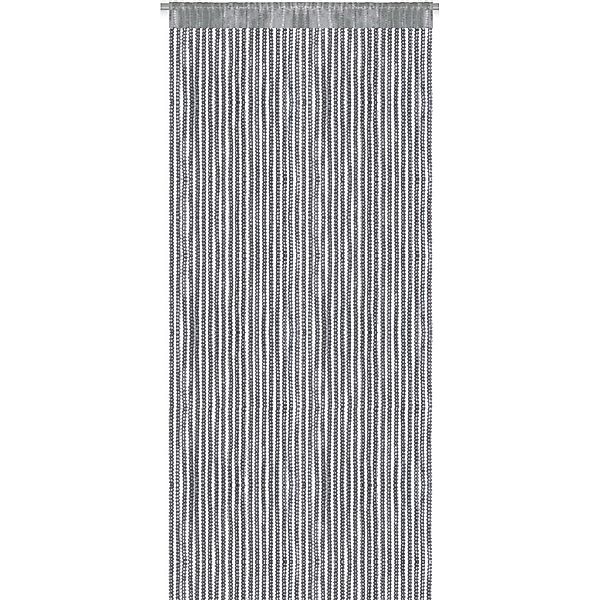 Arsvita Fadenvorhang Metall Optik Gardine Vorhang Lurex Universalband Schwa günstig online kaufen