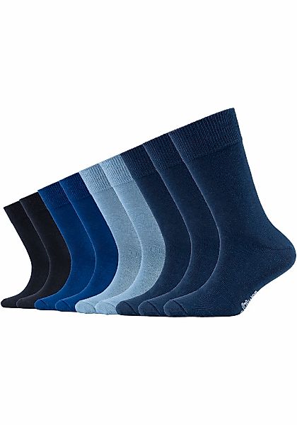 s.Oliver Socken "essentials" 9 Stk. tlg. mit weichem Bund günstig online kaufen