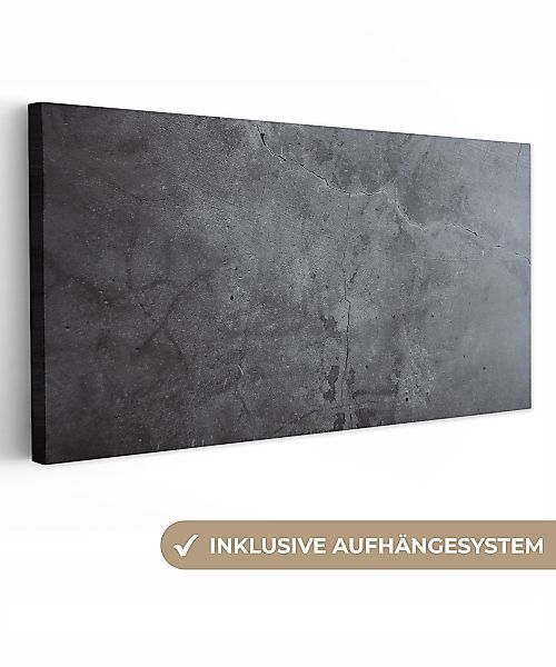 OneMillionCanvasses® Leinwandbild Panorama Industriell - Beton günstig online kaufen