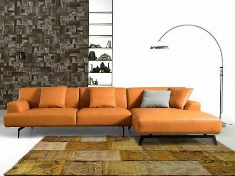 JVmoebel Ecksofa Leder Couch Wohnlandschaft Eck Garnitur Design Modern Sofa günstig online kaufen