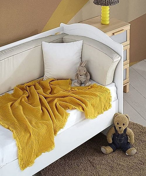 BOHORIA Kuscheltuch BOHORIA Baby Musselin Kuscheldecke Mulltücher 80x130cm günstig online kaufen