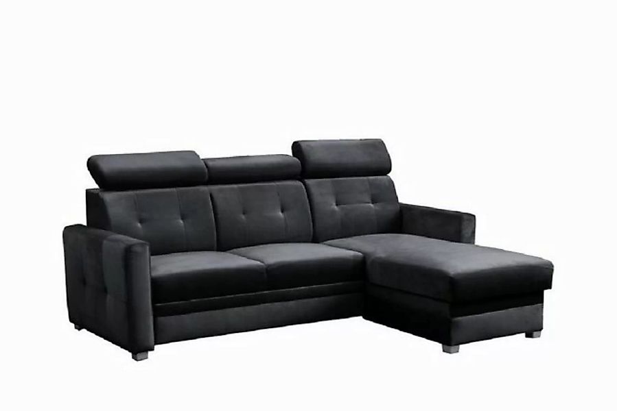 JVmoebel Ecksofa Sofa Designer Sofas Bettfunktion Bettkasten Schlafsofa Eck günstig online kaufen