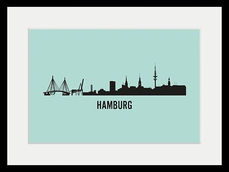 queence Bild »Hamburg Skyline«, Städte-Stadt-Deutschland-Gebäude-Hamburg-Sc günstig online kaufen