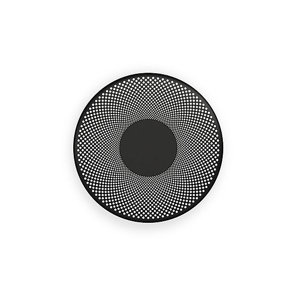 Northern LED-Wandleuchte Glint, schwarz matt, Stahl, Ø 25 cm günstig online kaufen
