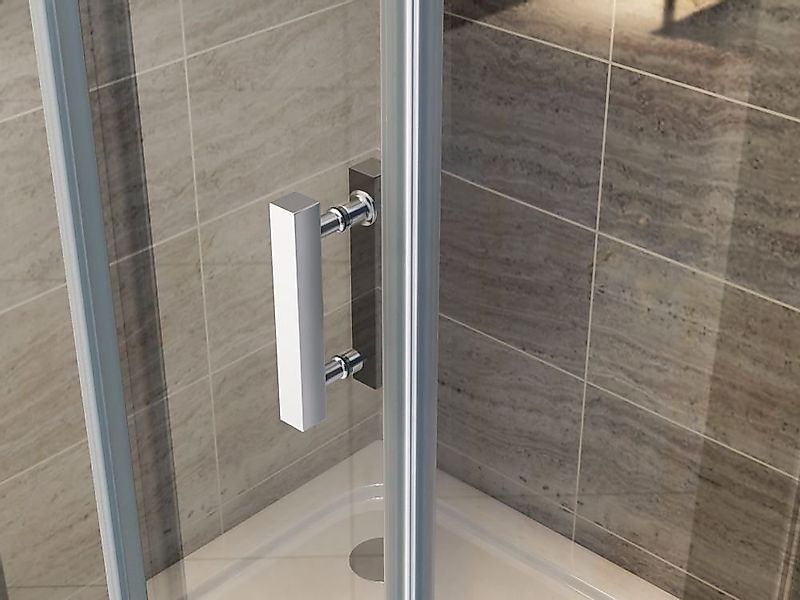 Aloni Eckdusche CR01-9090, BxT: 90x90 cm, günstig online kaufen