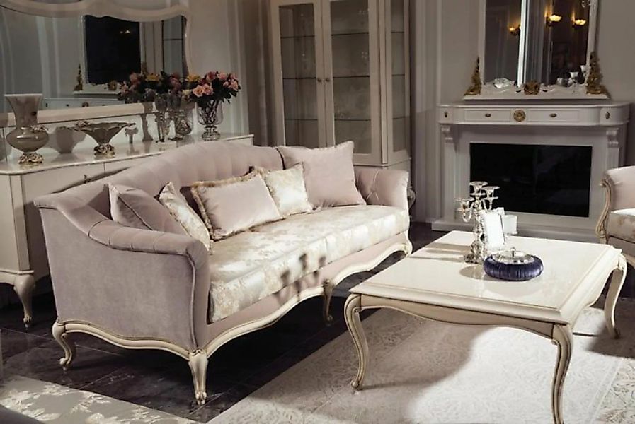 JVmoebel Sofa Dreisitzer Klassisches Sofa Couch Polster Möbel Italienischer günstig online kaufen