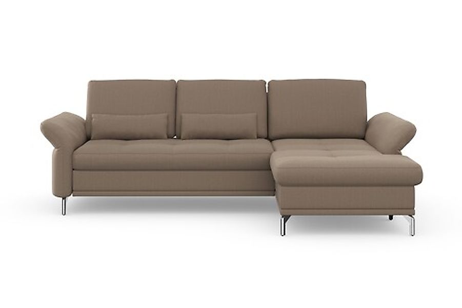 Home affaire Ecksofa »Palm Beach L-Form« Federkern, mit Sitztiefenverstellu günstig online kaufen