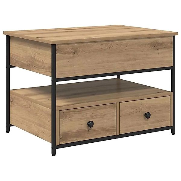 vidaXL Couchtisch Artisan-Eiche 70 x 50 x 54,5 cm Holzwerkstoff 883049 günstig online kaufen