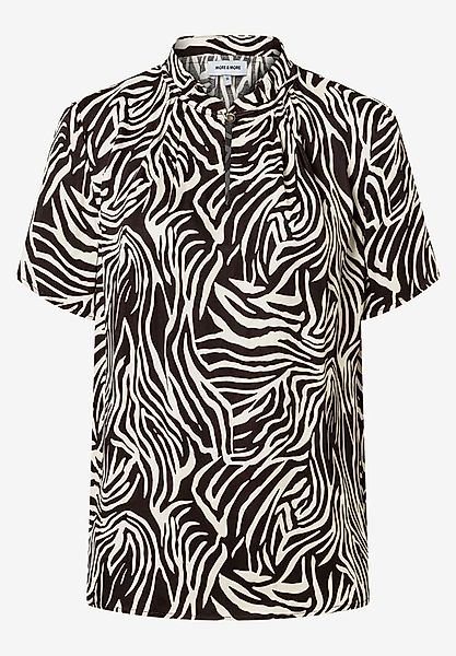 Viskosebluse mit Animalprint günstig online kaufen
