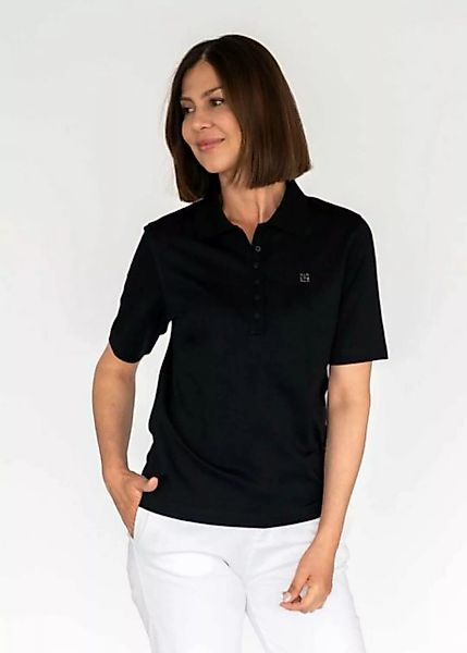 Clarina Poloshirt Piqué-Poloshirt günstig online kaufen