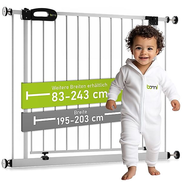 BOMI Türschutzgitter Babygitter Ohne Bohren Merle günstig online kaufen