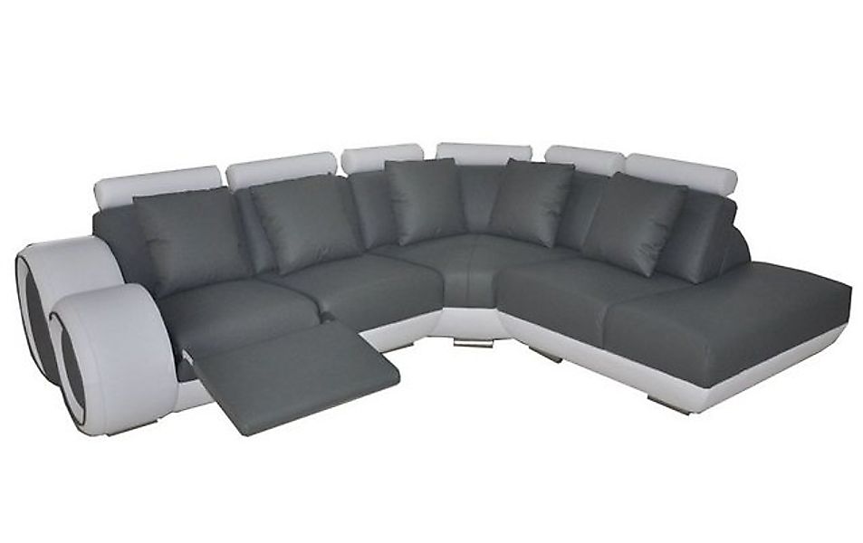 JVmoebel Ecksofa Graue Wohnlandschaft Modernes Sofa Luxus Design L-Form Sof günstig online kaufen