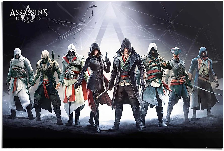Reinders Poster "Assassin`s Creed Charaktere" 1 Stk. tlg. günstig online kaufen