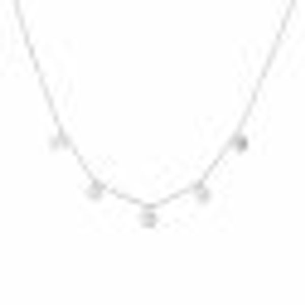 Halskette 925 Sterling Silber rhodiniert Plättchen Boho günstig online kaufen