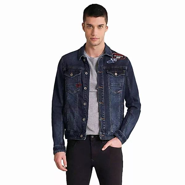 Salsa Jeans Spartan Miguel Oliveira Jacke L Blue günstig online kaufen