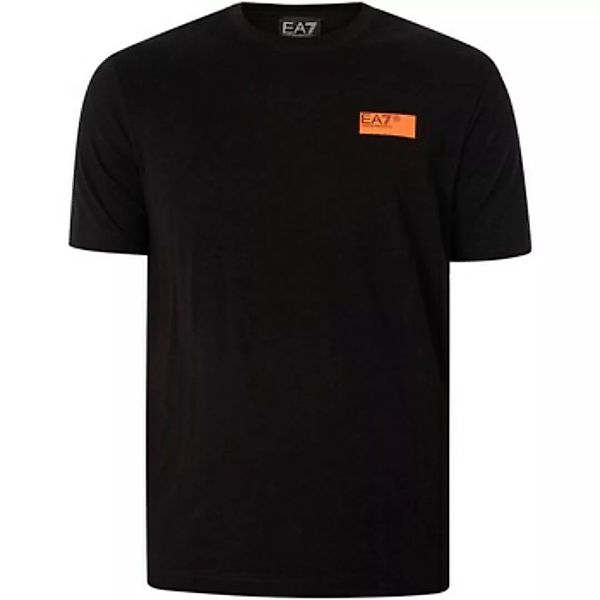 Emporio Armani EA7  T-Shirt Jersey-T-Shirt mit Grafik auf der Rückseite günstig online kaufen
