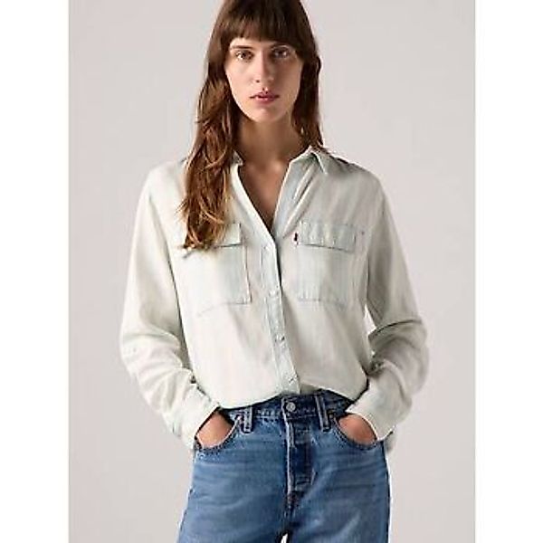 Levis  Blusen A7467 0029 - DOREEN UTILITY-COLETTE STRIPE ECRU DENIM günstig online kaufen