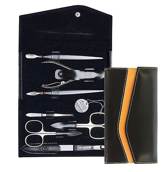 nippes Solingen Maniküre-Etui Maniküre Set SEAM, mit Rindleder-Etui, Instru günstig online kaufen